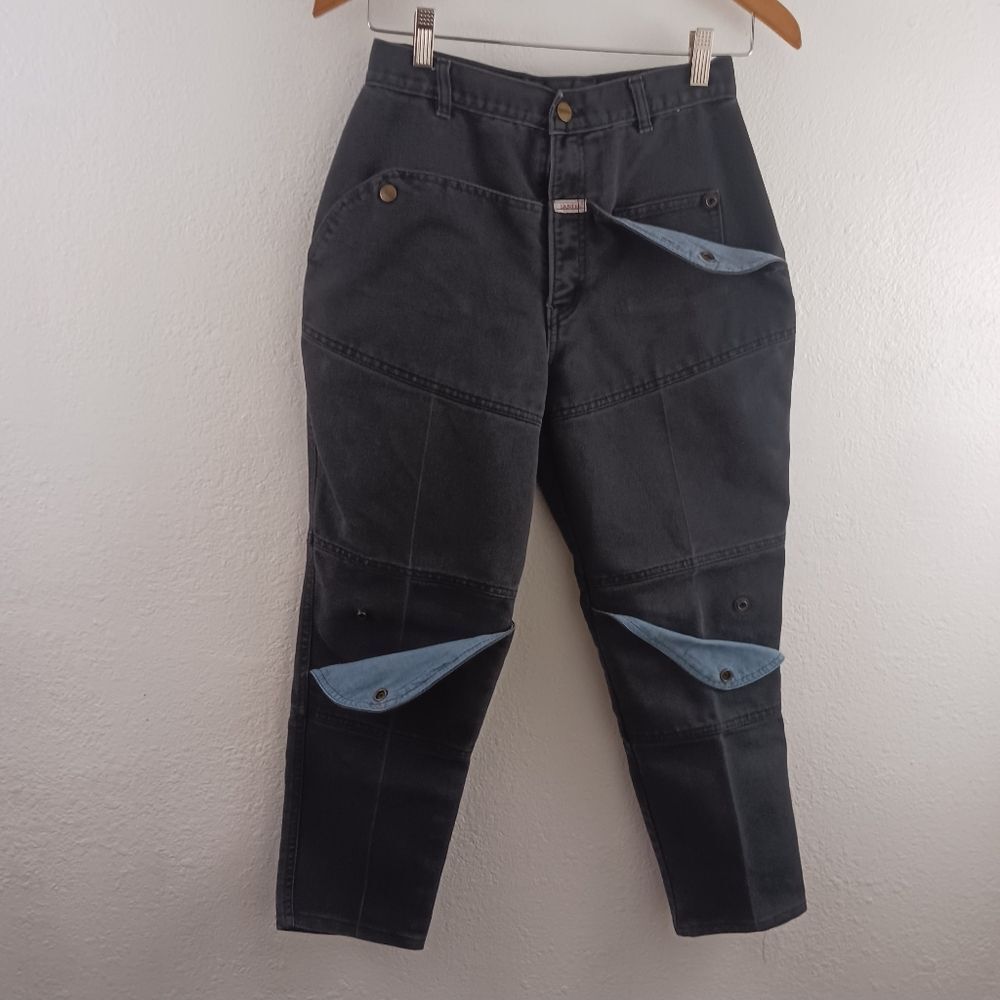 Santee  vintage pocket black jeans size 11/12